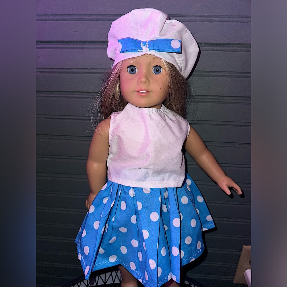 American girl doll dress set